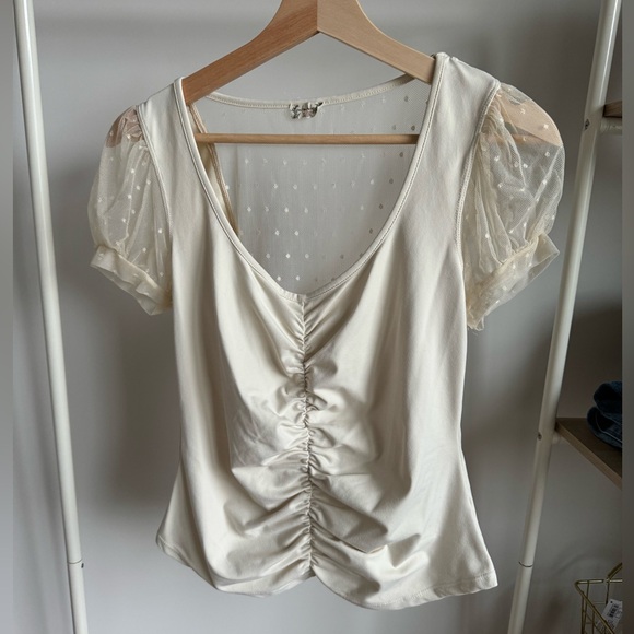 Free People Blush Up Cami in Tea - Picture 3 of 6